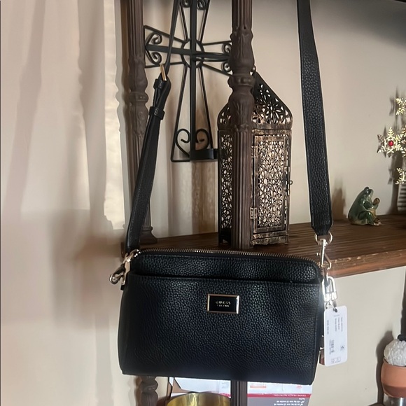 Guess Handbags - Guess Alessi Elegant Black Crossbody Bag